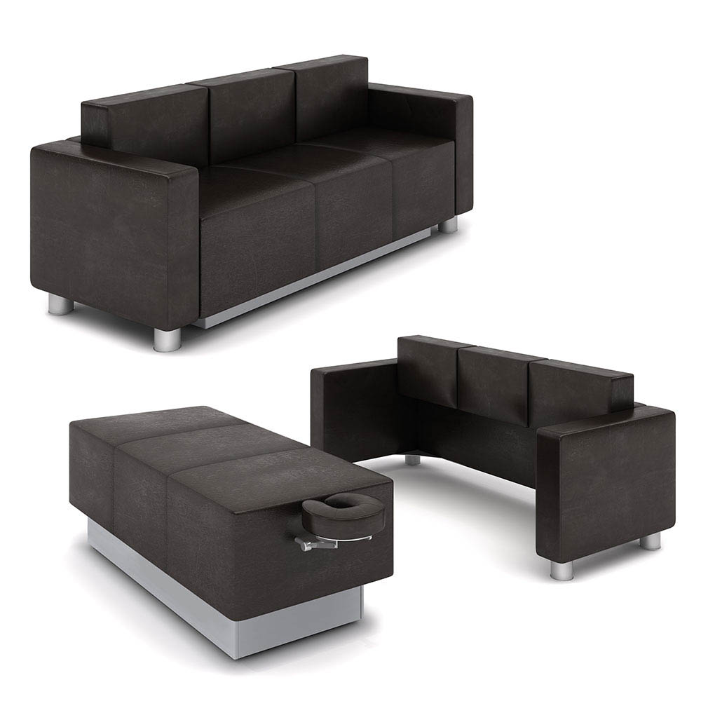 Spa Emortion essential range with furniture Graphite 69122AP305